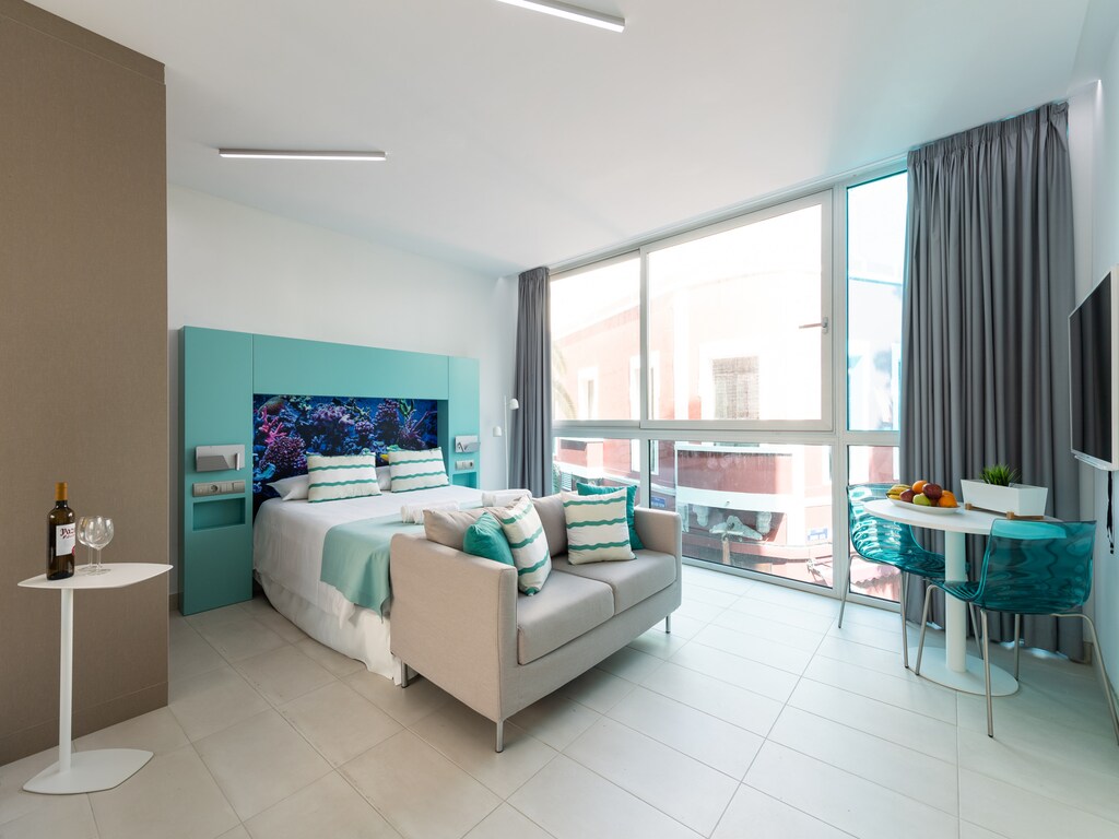 Studio in Las Palmas bij Playa de Las Canteras