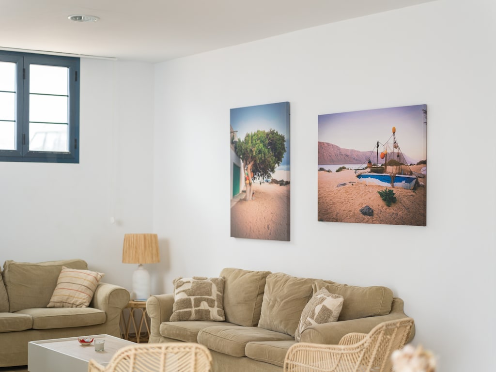 Huis aan zee in Caleta de Sebo, La Graciosa