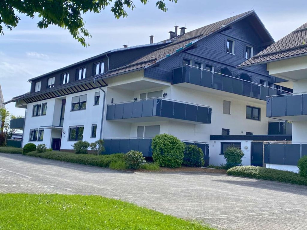 Uitnodigend appartement in Winterberg met uitzicht