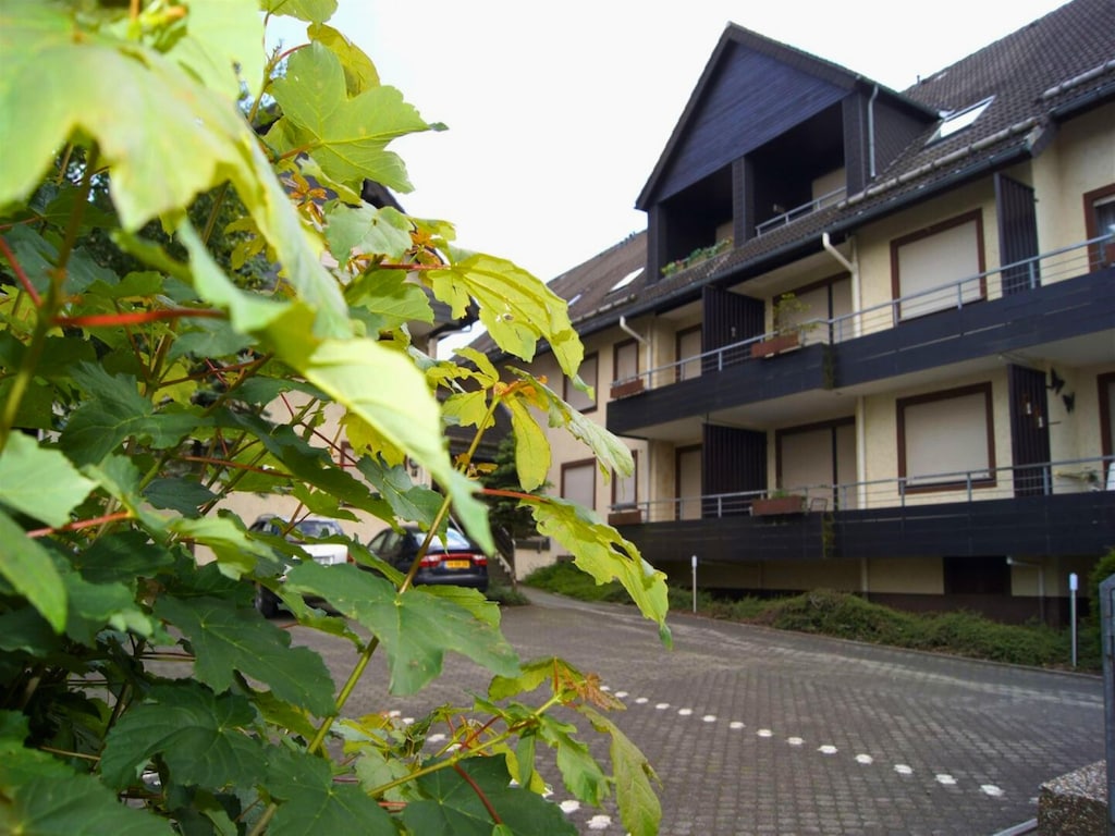 Appartement met overdekt balkon