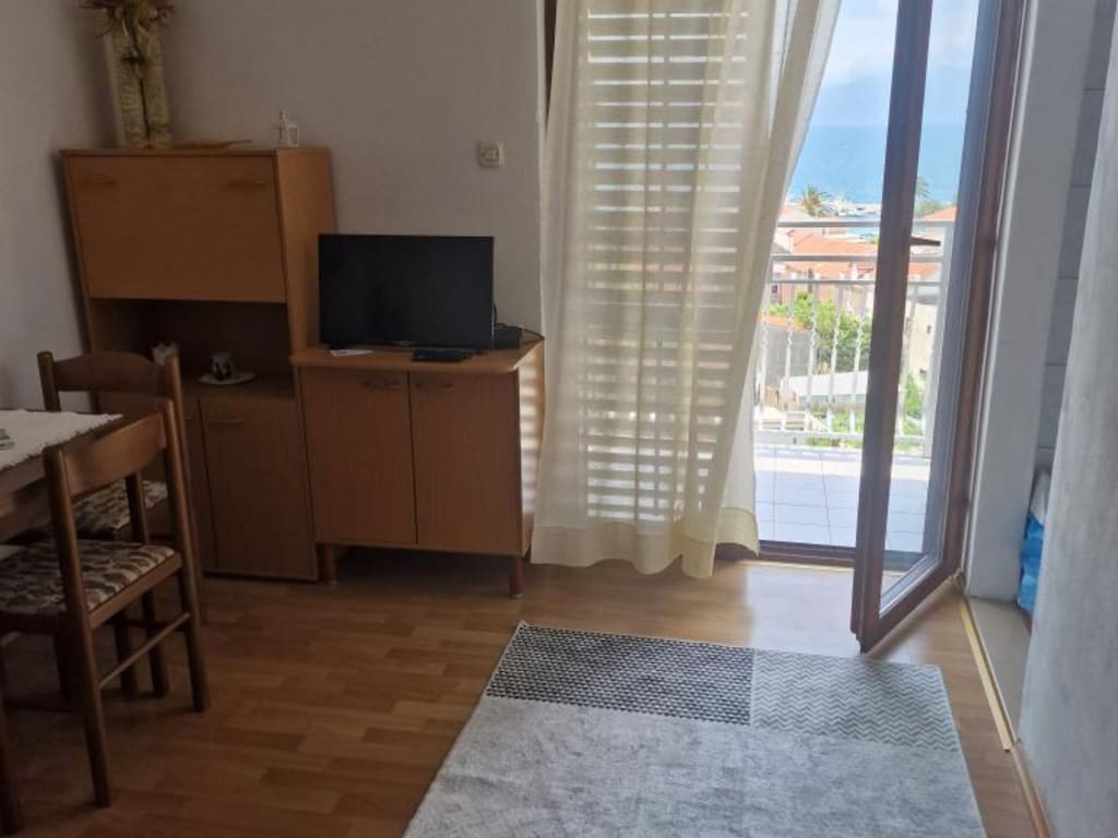 Lora Apartments Gradac-One Bedroom Apartment with Balcony and Sea View 2(Ana Maria)