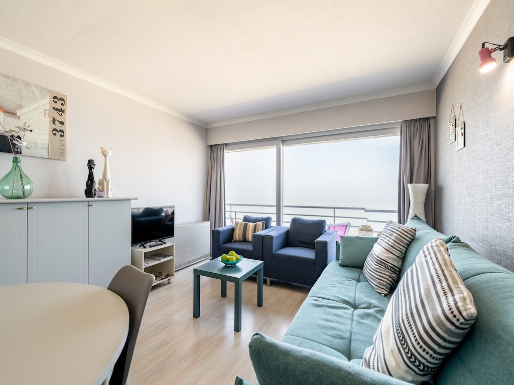 Appartement in Blankenberge met Zeezicht