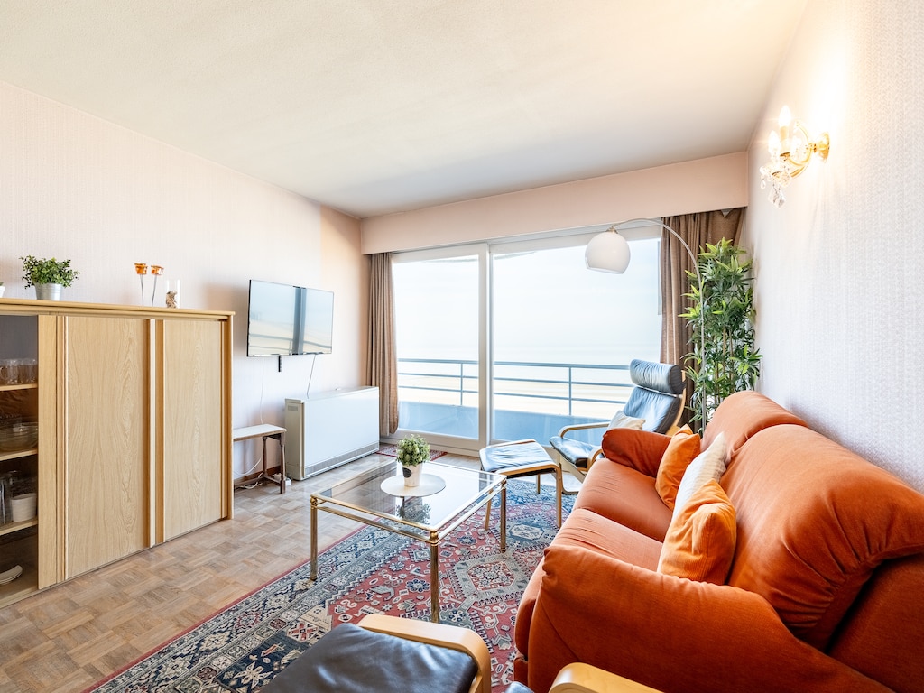 Licht appartement aan het strand