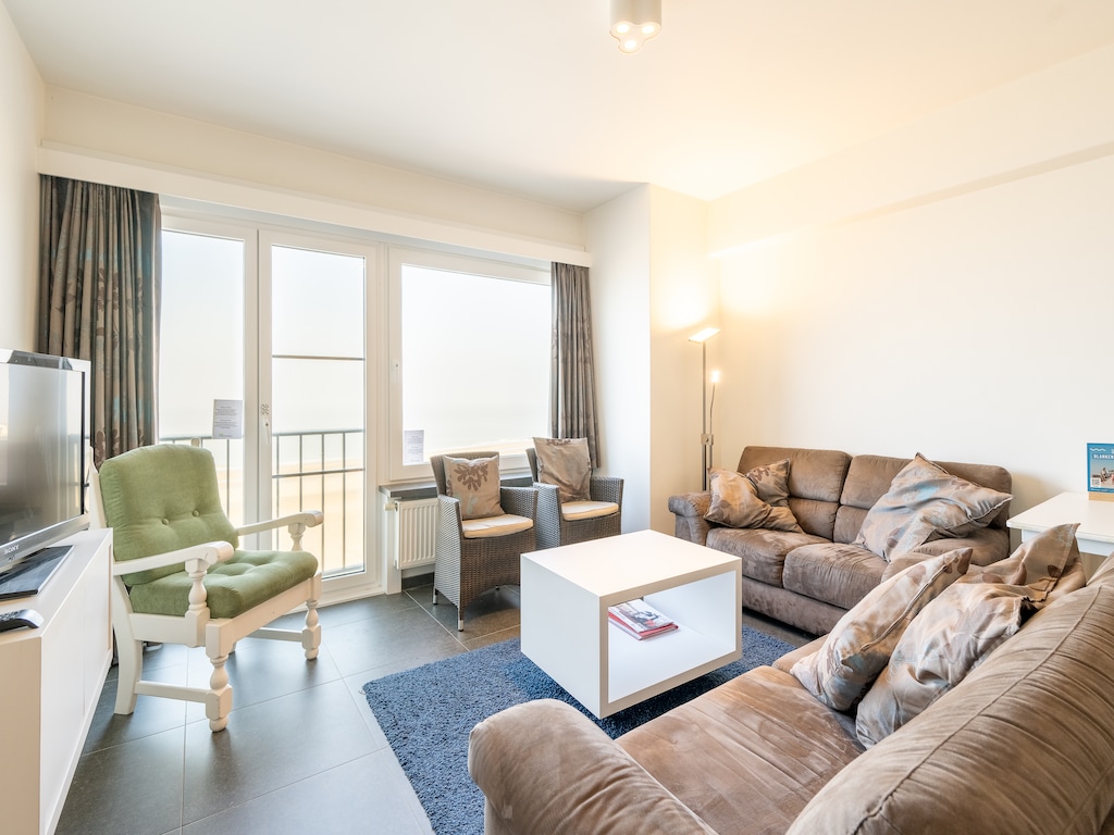 Appartement met zeezicht vlakbij de pier