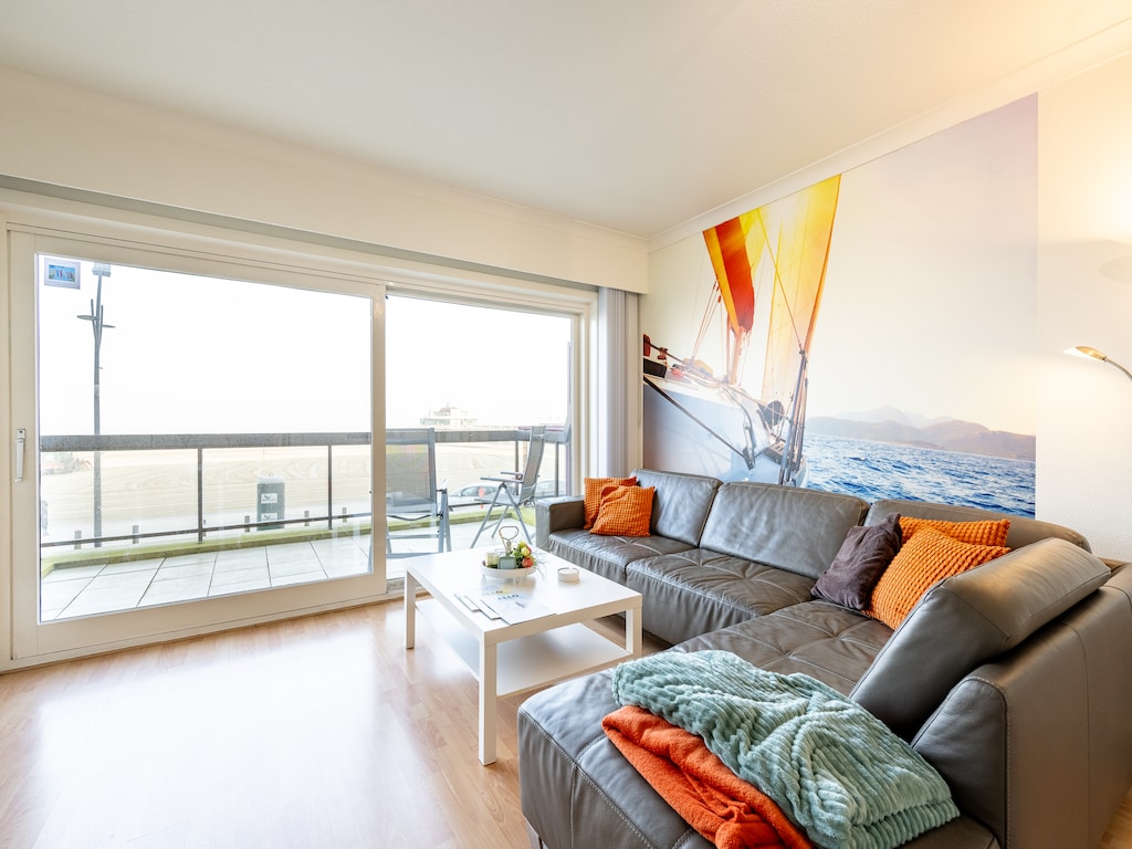 Centraal appartement in Blankenberge met uitzicht