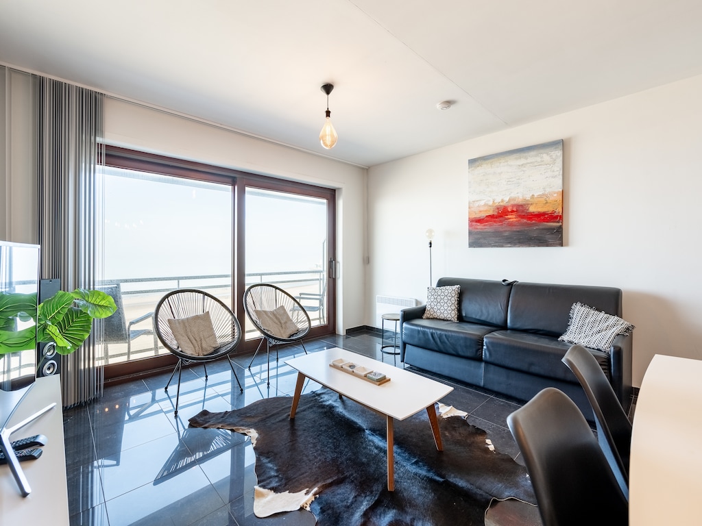 Appartement in Blankenberge met Zeezicht