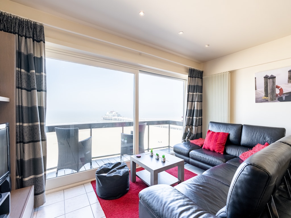 Appartement in Blankenberge met zeezicht