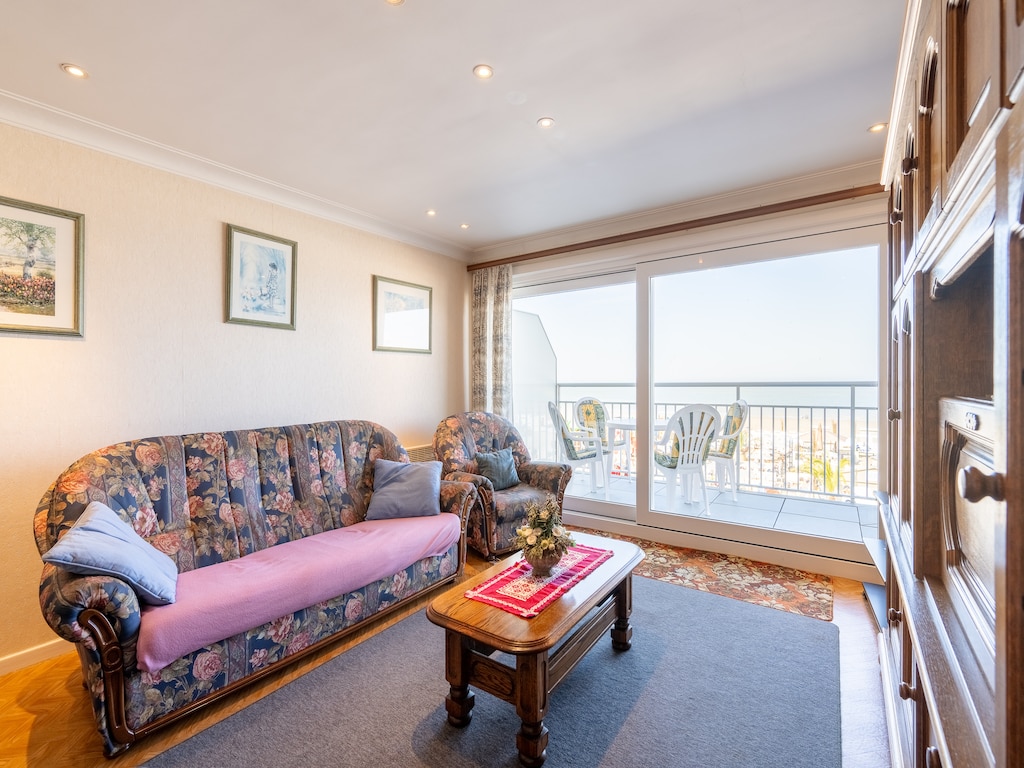Wohnung am Zeedijk Strand mit Meerblick