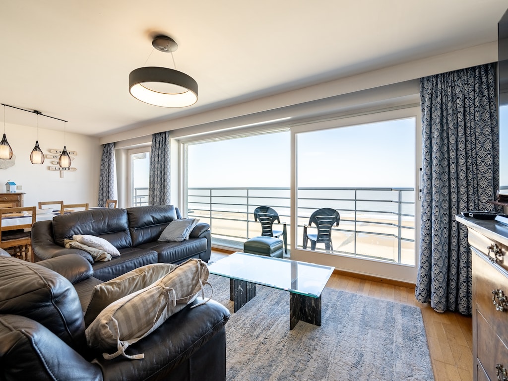 Appartement in Blankenberge met zeezicht