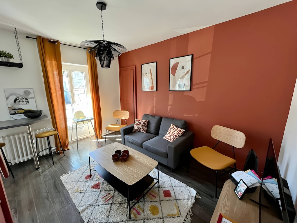 Duplex in Le Mans bij Place d'Alger