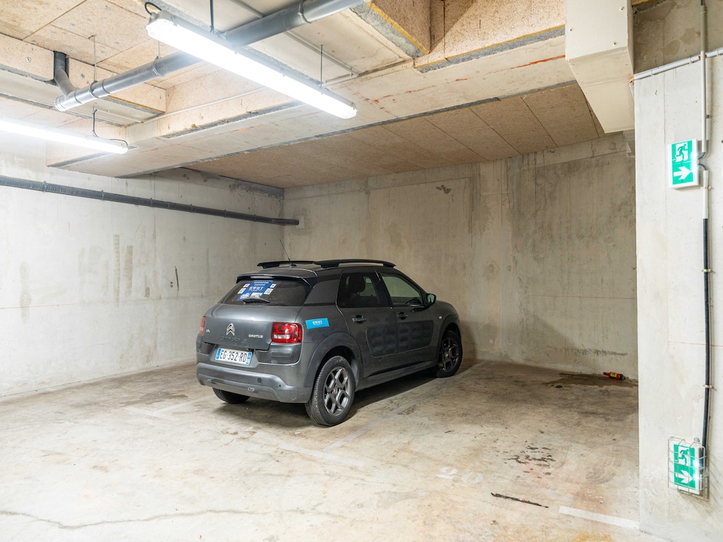Modern appartement met 1 slaapkamer, 2 terrassen en parkeergelegenheid in Cannes
