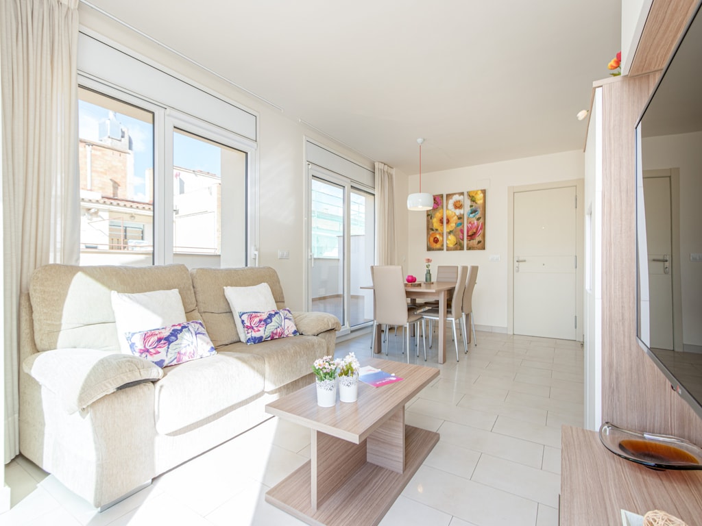 Penthouse in Roses bij strand de la Punta