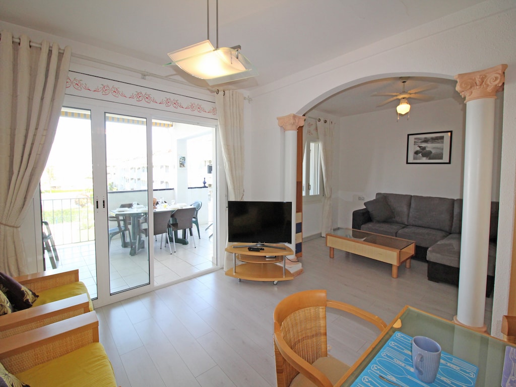 Wohnung in Empuriabrava mit Seeblick