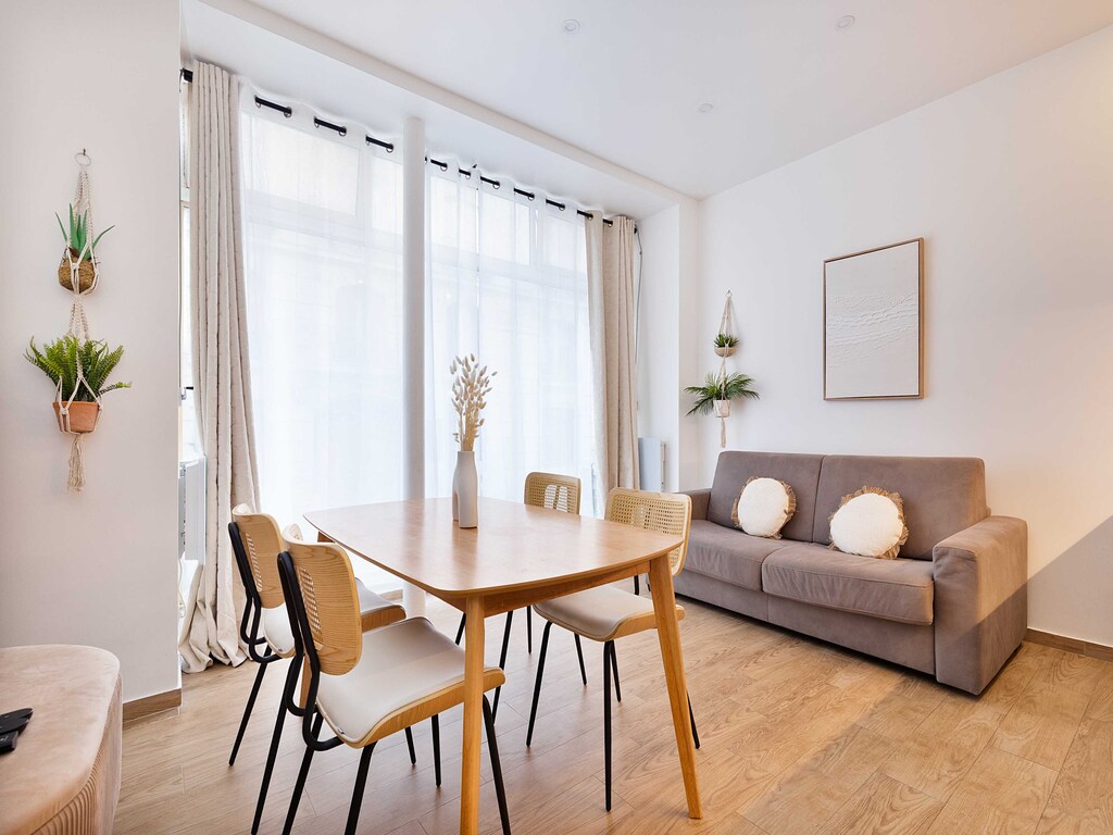 Gezellig appartement 1 slaapkamer/4 pers. – Parijs 8e/Saint-Lazare
