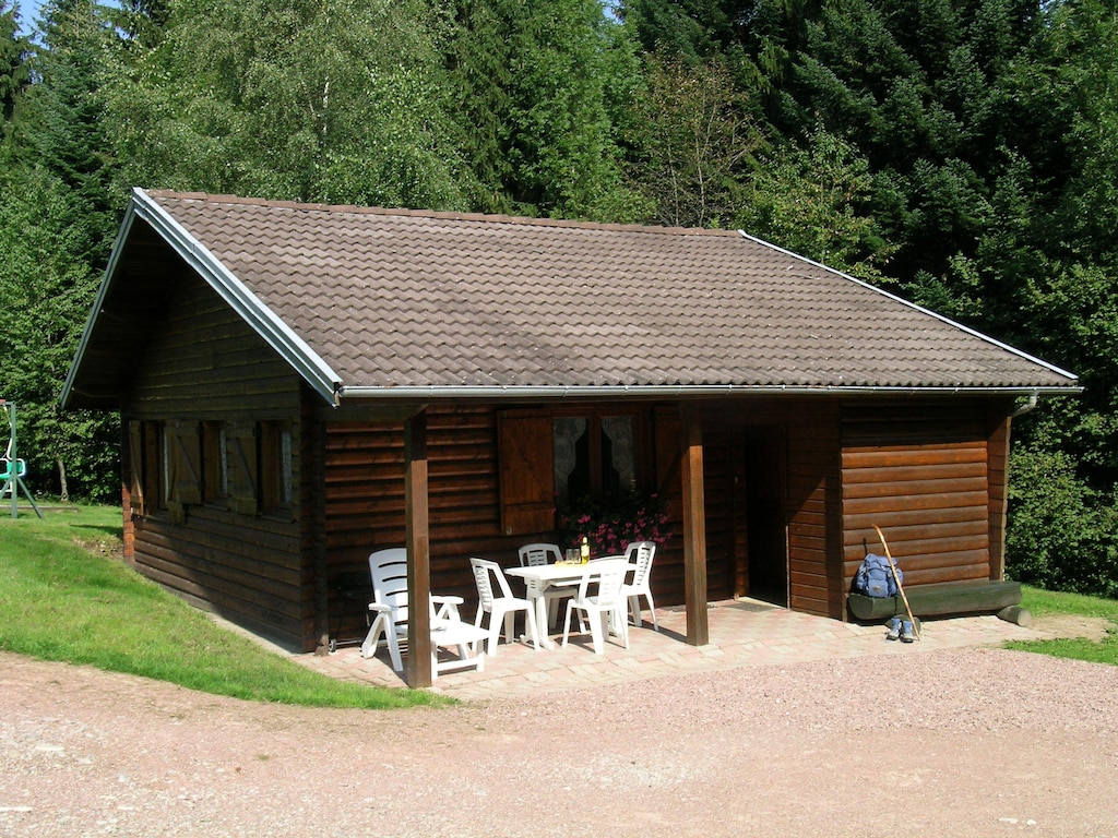 Ventron Chalet met uitzicht op de heuvel