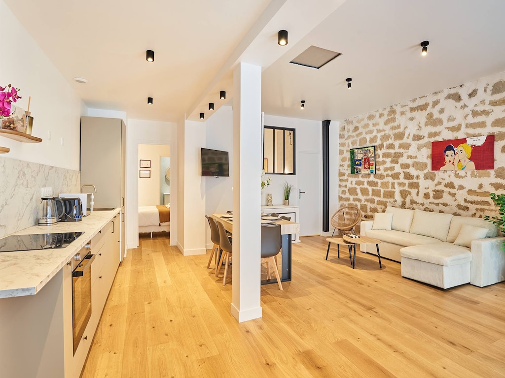 Charmant appartement in het centrum van Parijs-Montorgueil