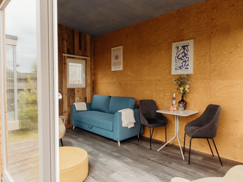 Kleines Ferienhaus für 2 mit Picknicktisch