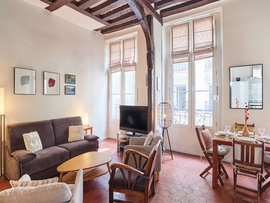 Charmant appartement met airconditioning - Hartje Le Marais