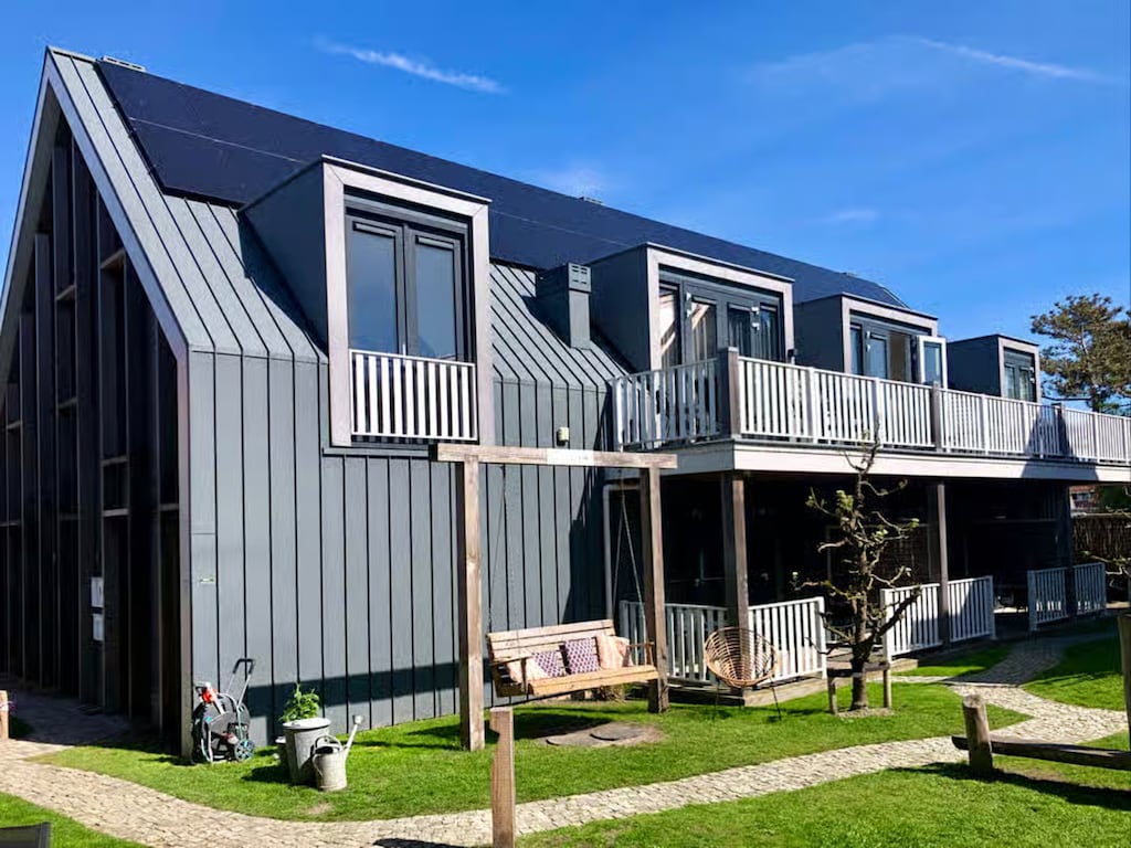 Gelijkvloerse lodge met eigen veranda