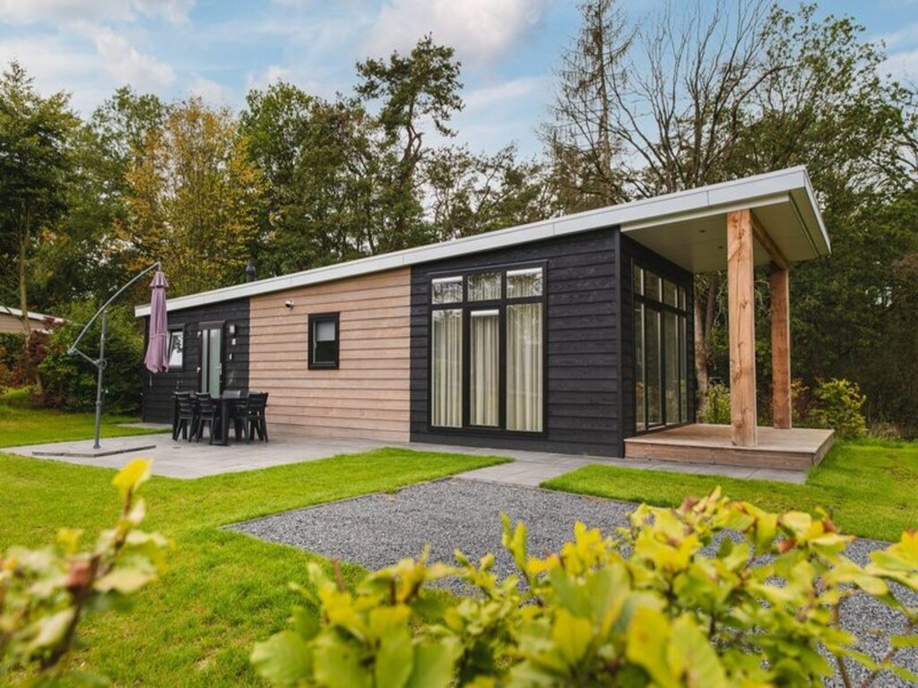 Luxe boslodge met privésauna