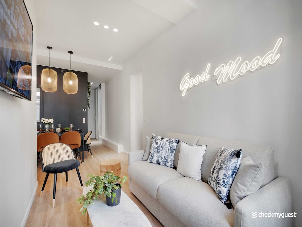 Charmant appartement met 3 slaapkamers – Le Marais