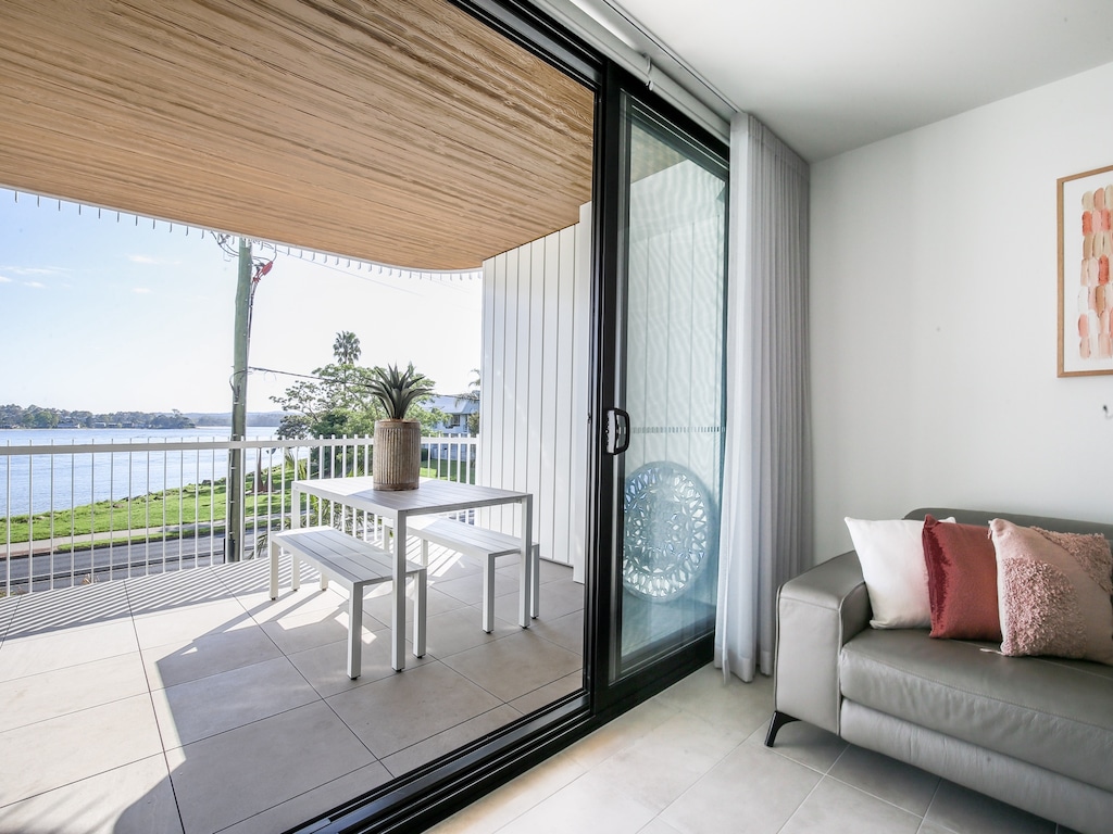 Vakantieverblijf aan de baai met parkeergelegenheid