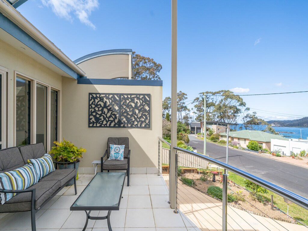 3-Bett mit Strandblick und Unterhaltungsbereich