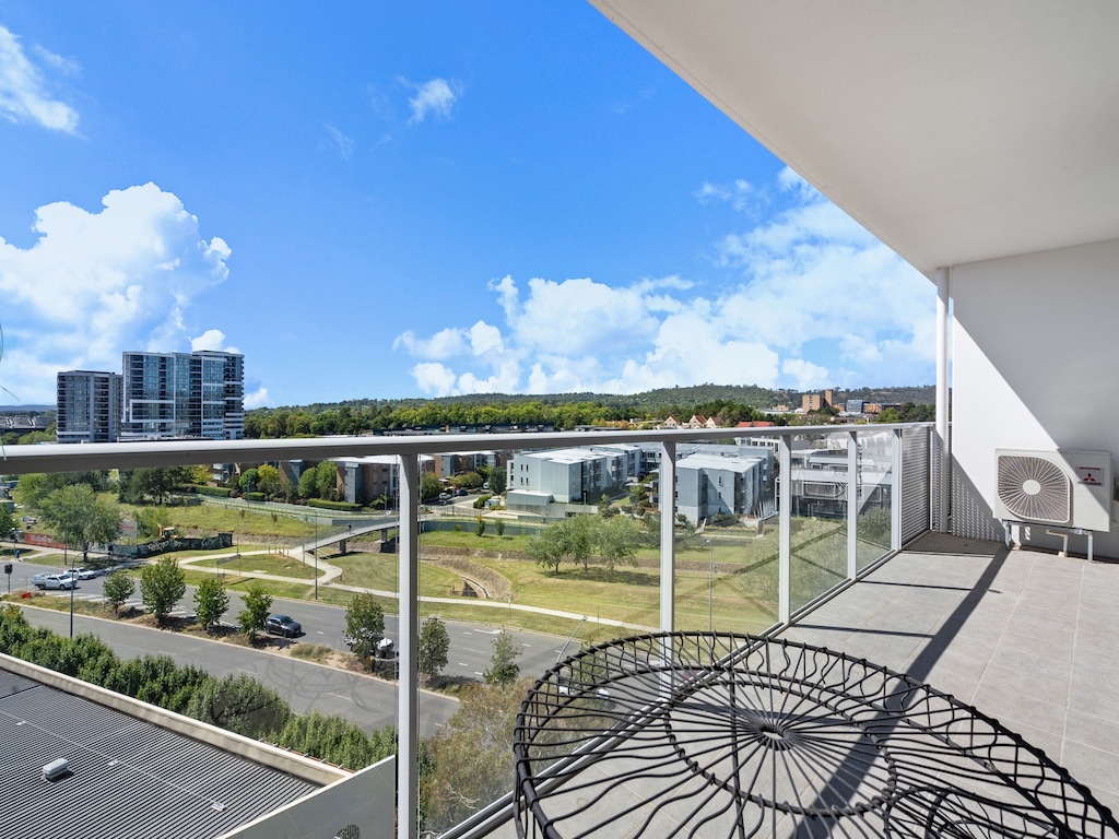 Komfortables 1-Bett-Apartment mit Balkon