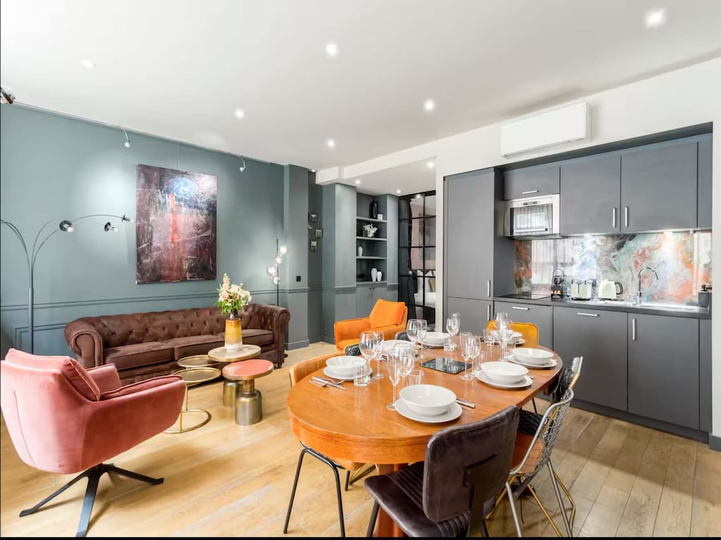 Place des Vosges, appartement met airconditioning