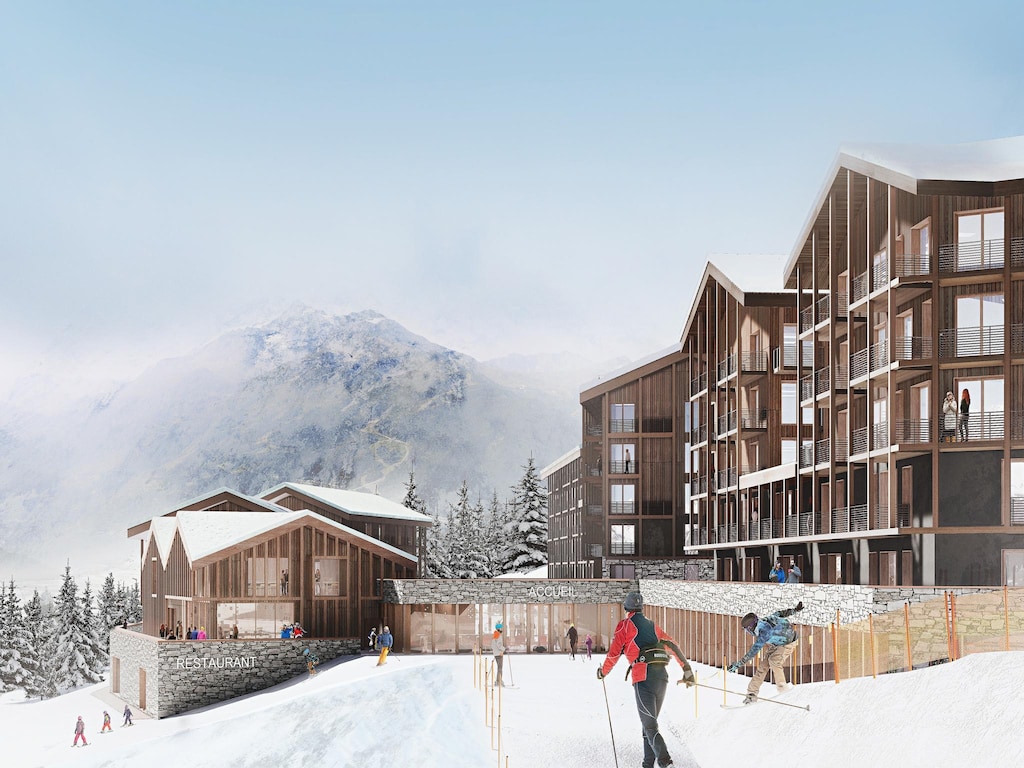 Elegant La Rosière-appartement voor 8 personen