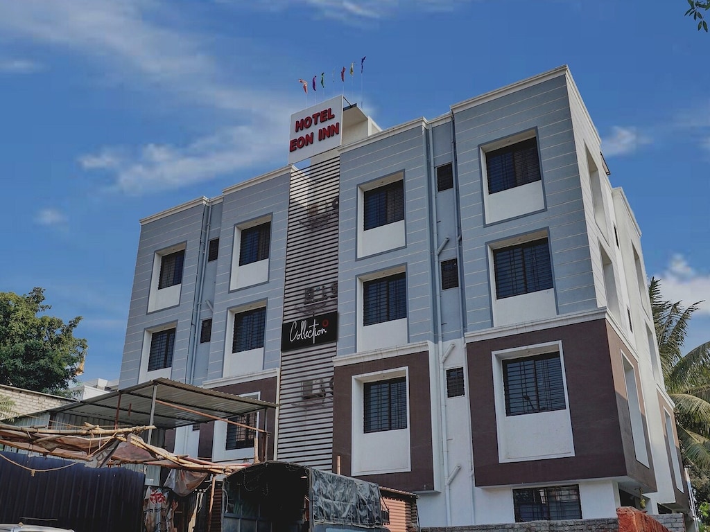 Collectie O Eon Inn nabij de luchthaven van Pune