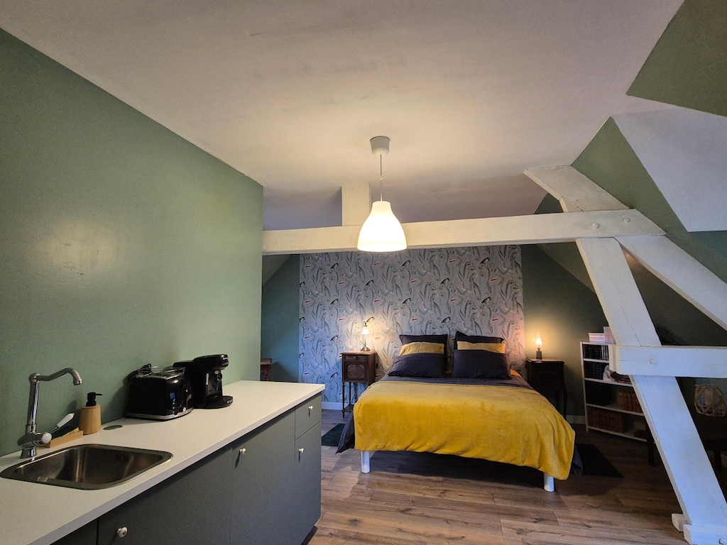 Gezellige studio in het hart van Cotentin