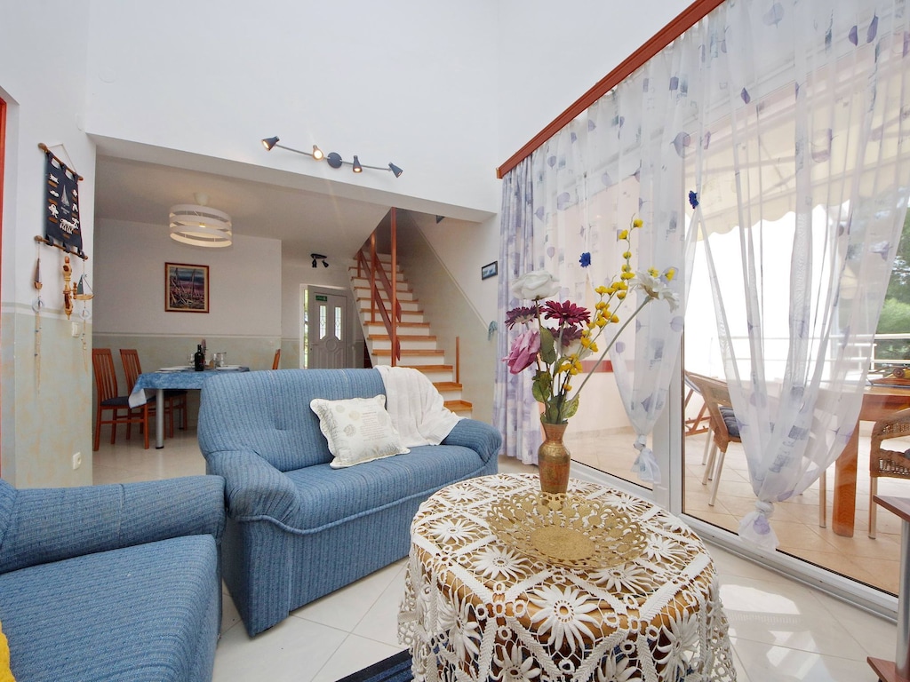 Duplex Two Bedroom Apartment with Balcony and Sea View (Island)