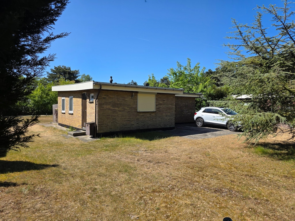 Freistehender Bungalow für 6 Personen mit sehr großem Garten in Südlage, in Waldnähe und strandnah in De Koog.