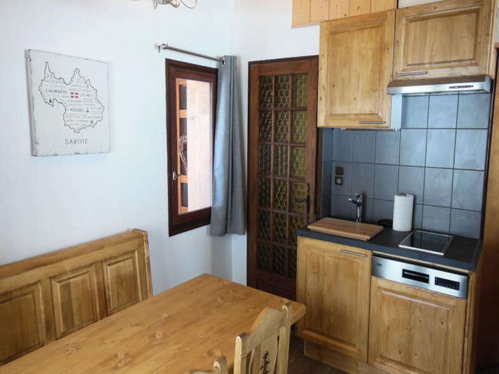 Appartement in Courchevel met uitzicht op de bergen