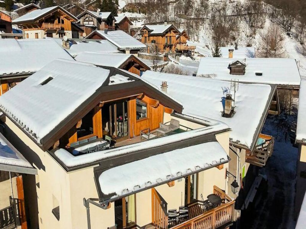 Appartement in Planay met sauna en uitzicht