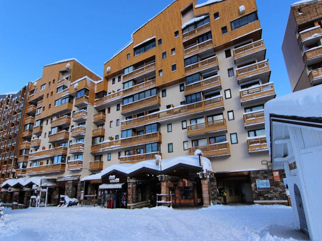 VAL THORENS STUDIO VOOR 2 PERSONEN AAN DE VOET VAN DE PISTES EN IN HET HART VAN HET RESORT