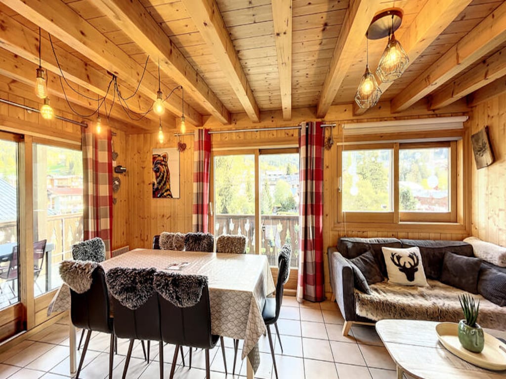 Chalet in Les Gets vlakbij de skipistes
