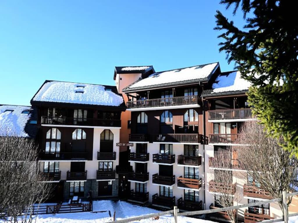 Appartement in Vallandry bij skiliften