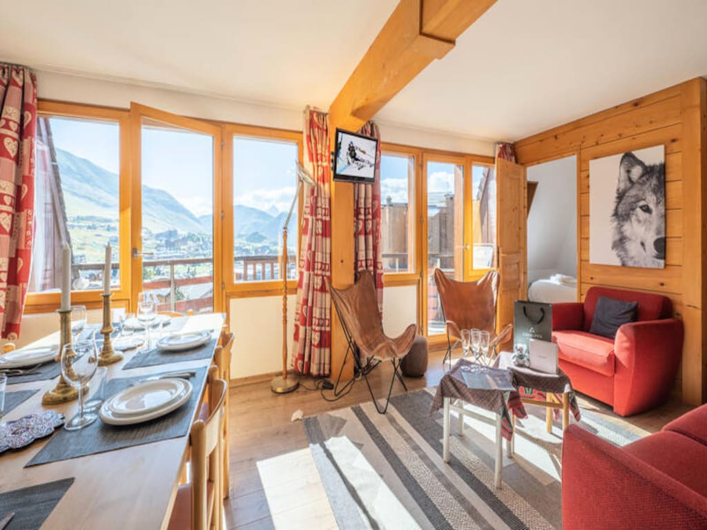 Appartement in Alpe d'Huez vlakbij skilift