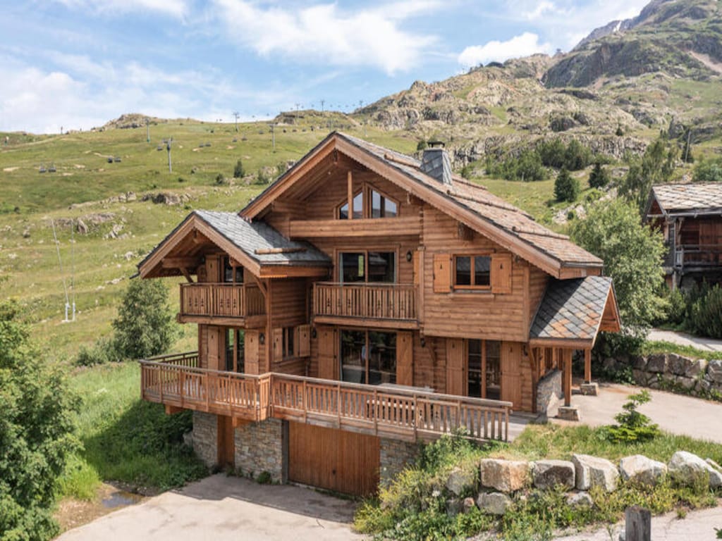 Chalet in Alpe d'Huez in der Nähe der Skipisten