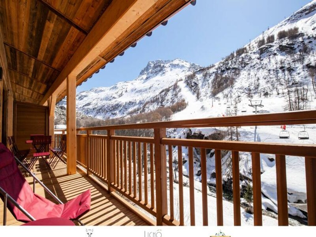 Apartment in Bonneval sur Arc in der Nähe der Skipisten