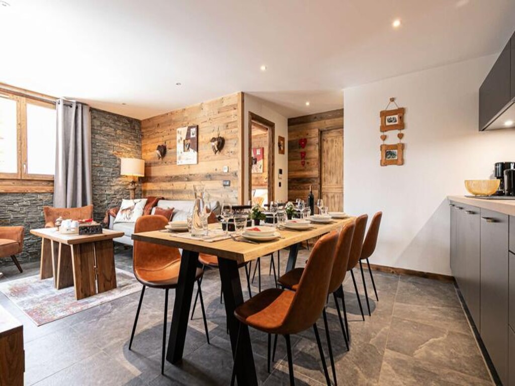 Marmotton 103 - Maisonette mit Terrasse und Sauna neben der Piste