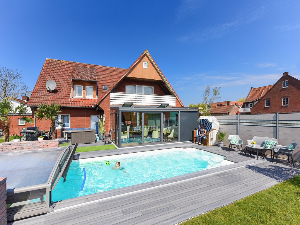 Gemütliche Ferienwohnung mit Balkon in Bensersiel