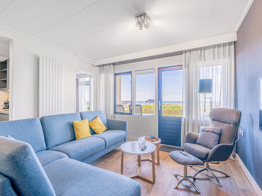 2-Personen-Meerblick-Apartment mit weitem Blick über die Nordsee