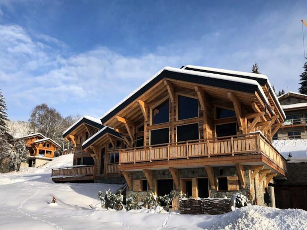 Chalet in Gibannaz met ski-in/ski-out