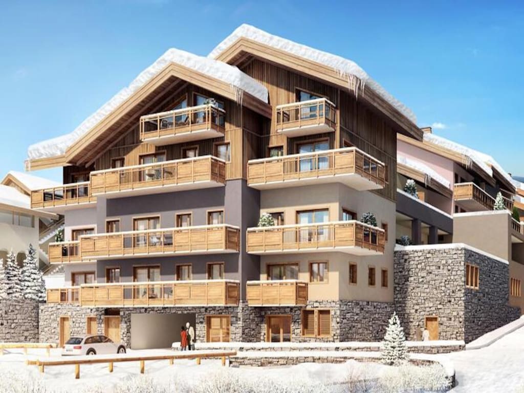 Appartement in Valmorel vlakbij skiliften