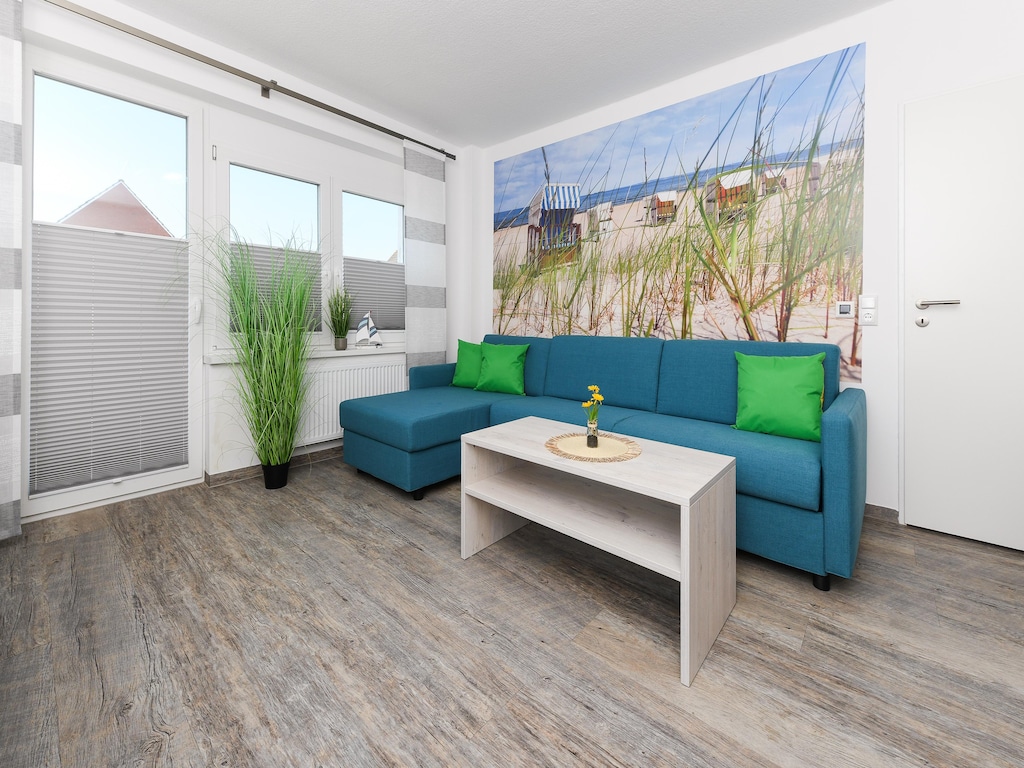 Modern vakantieapt op rustige locatie, Bensersiel