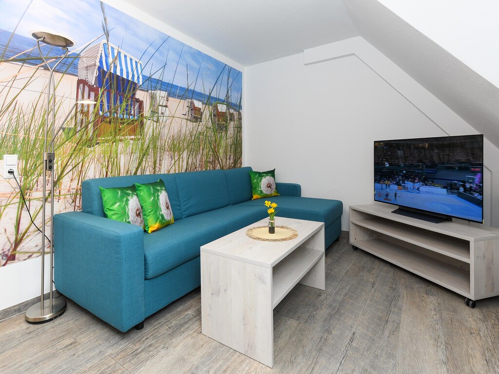 Licht vakantieapt voor twee personen in Bensersiel