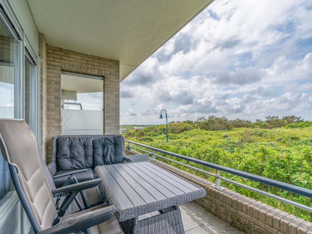 4-Personen-Apartment mit Meerblick